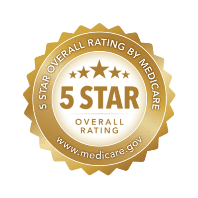 5 Star Overall Rating from Medicare