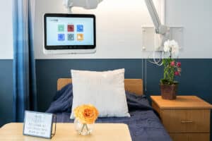 semi-private room at San Francisco Post Acute Care Center