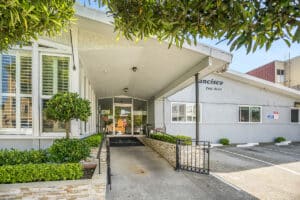 Front of the San Francisco Post Acute Care Center