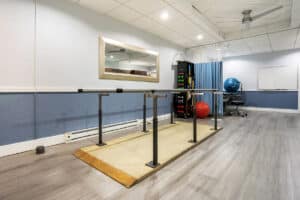 Rehab gym at San Francisco Post Acute Care Center