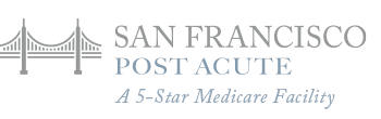 San Francisco Post Acute five star logo
